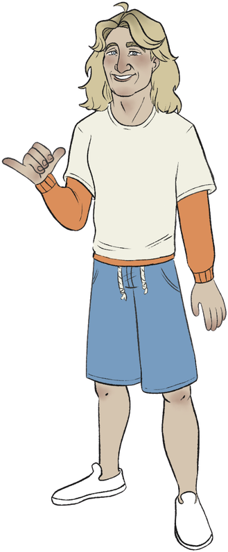 Male truck cast member uniform concept