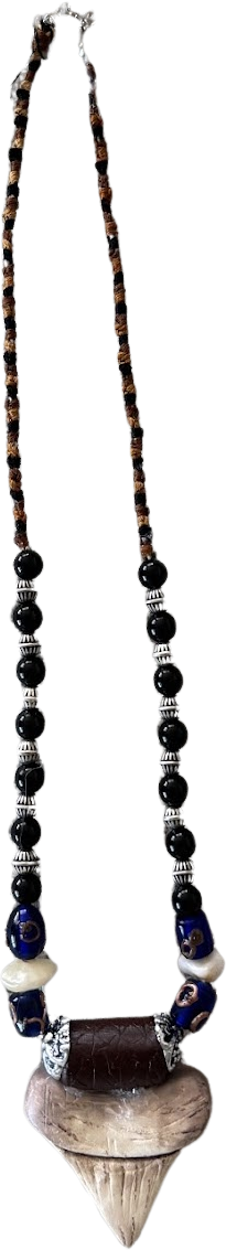 Jaws’ hand-sculpted necklace