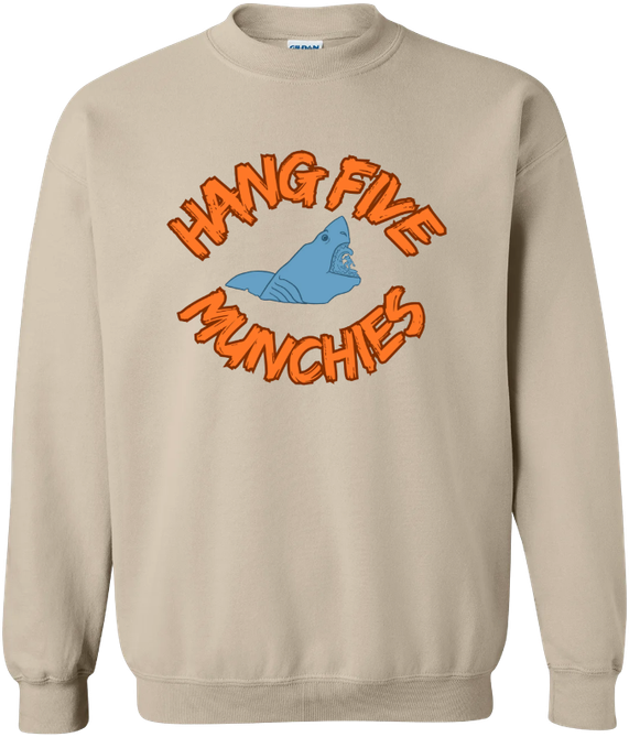 Hang Five Munchies crewneck